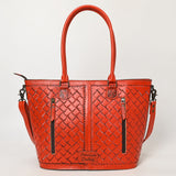 ADBG1480 Tote Hand Tooled Genuine Western Leather Women Bag