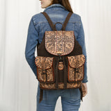 ADBG1468 Backpack Genuine Western Leather Women Bag