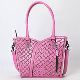 ADBG1473 Tote Hand Tooled Genuine Western Leather Women Bag