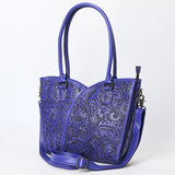 ADBG1473 Tote Hand Tooled Genuine Western Leather Women Bag