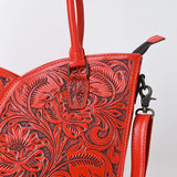 ADBG1473 Tote Hand Tooled Genuine Western Leather Women Bag