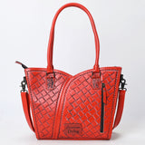 ADBG1473 Tote Hand Tooled Genuine Western Leather Women Bag