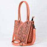 ADBG1473 Tote Hand Tooled Genuine Western Leather Women Bag