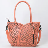 ADBG1473 Tote Hand Tooled Genuine Western Leather Women Bag