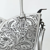 ADBG1473 Tote Hand Tooled Genuine Western Leather Women Bag