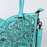 ADBG1473 Tote Hand Tooled Genuine Western Leather Women Bag