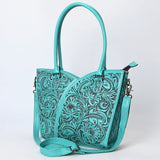 ADBG1473 Tote Hand Tooled Genuine Western Leather Women Bag