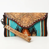 ADBG1477 Wristlet Genuine Western Leather Women Bag