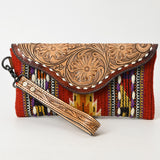 ADBG1477 Wristlet Genuine Western Leather Women Bag