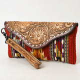 ADBG1477 Wristlet Genuine Western Leather Women Bag