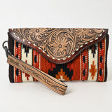 ADBG1477 Wristlet Genuine Western Leather Women Bag