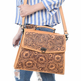 ADBGZ841 Tote Hand Tooled Genuine Western Leather Women Bag