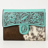 ADBGZ842 Wallet Hair On Genuine Western Leather Women Bag