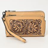 ADBGZ844 Wristlet Genuine Western Leather Women Bag