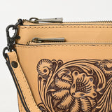 ADBGZ844 Wristlet Genuine Western Leather Women Bag