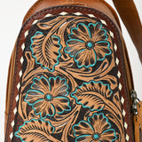 ADBG1481 Sling Hand Tooled Genuine Western Leather Women Bag