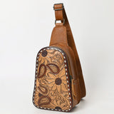 ADBG1481 Sling Hand Tooled Genuine Western Leather Women Bag