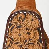 ADBG1481 Sling Hand Tooled Genuine Western Leather Women Bag