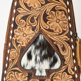 ADBG1481 Sling Hand Tooled Genuine Western Leather Women Bag