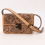 ADBGZ859 Crossbody  Hand Tooled Genuine Leather women bag western handbag purse