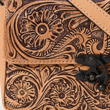 ADBGZ859 Crossbody  Hand Tooled Genuine Leather women bag western handbag purse