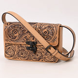 ADBGZ859 Crossbody  Hand Tooled Genuine Leather women bag western handbag purse