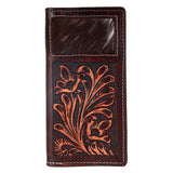 BEBGM166-Western Leather Bifold Wallet