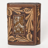 BEBGM180-Western Leather Trifold Wallet