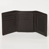 BEBGM180-Western Leather Trifold Wallet