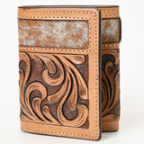 BEBGM184-Western Leather Trifold Wallet