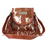 ADBGM420 Crossbody Hair On Genuine Western Leather Women Bag