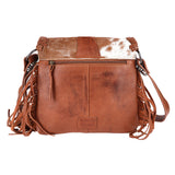 ADBGM420 Crossbody Hair On Genuine Western Leather Women Bag