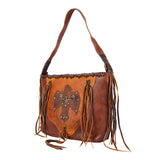 ADBGM422 Hobo Hand Tooled Genuine Western Leather Women Bag