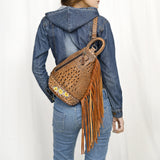 ADBG1482 Sling Genuine Western Leather Women Bag