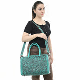 ADBG1483 Duffel Genuine Western Leather Women Bag