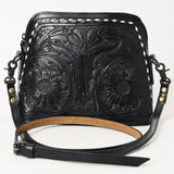 ADBG769 Wallet Hand Tooled Genuine Western Leather Women Bag