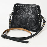 ADBG769 Wallet Hand Tooled Genuine Western Leather Women Bag