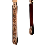 BER408-Western Leather One Ear Headstall