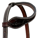 BER409-Western Leather One Ear Headstall