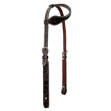 BER409-Western Leather One Ear Headstall