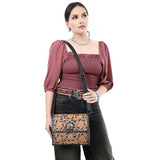 ADBG1494 Small Crossbody Hand Tooled Genuine Leather Women Bag Western Handbag Purse