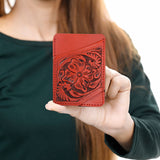 ADCCG108E Card Holder Genuine Western Leather Women Bag