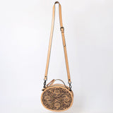 ADBGZ865 Canteen Hand Tooled Genuine Leather women bag western handbag purse