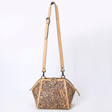 ADBGZ868 Large Crossbody Hand Tooled Genuine Leather women bag western handbag purse