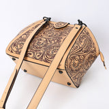 ADBGZ868 Large Crossbody Hand Tooled Genuine Leather women bag western handbag purse