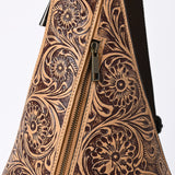 ADBGZ869 Sling Beautifully Hand Tooled Genuine Leather women bag western handbag purse