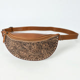 ADBG1531 Fanny Pack Genuine Western Leather Women Bag