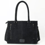 ADBG1553 Tote Genuine Western Suede Leather women bag