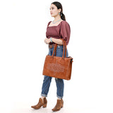 ADBG1553 Tote Genuine Western Suede Leather women bag