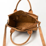 ADBGA607 Tote Genuine Western Suede Leather women bag